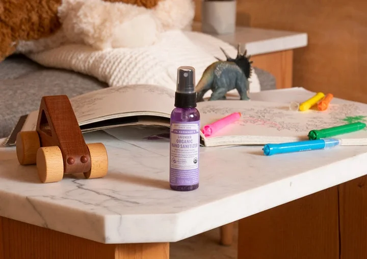 Sanitize and Calm with Organic Lavender!